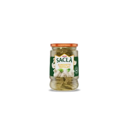 Offerta a tempo: Saclà Funghetti Champignon Trifolati, 190g | Funghi Trifolati, Con Prezzemolo, Aglio e Olio, Sapore Avvolgente, Confezione da 12 Pezzi - 0.00% da 38.71 € a 38.71 €