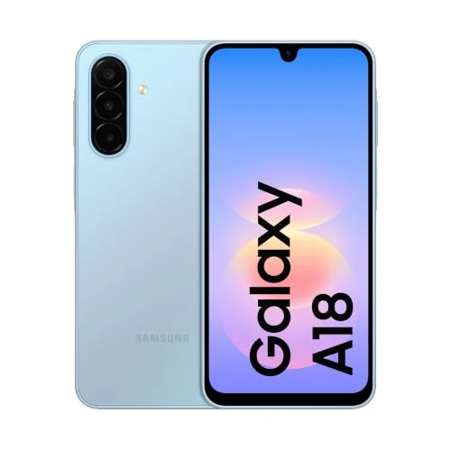Offerta a tempo: Samsung Galaxy A18, 128GB, Light Blue [Versione Italiana] - 21% da 289.00 € a 229.00 €