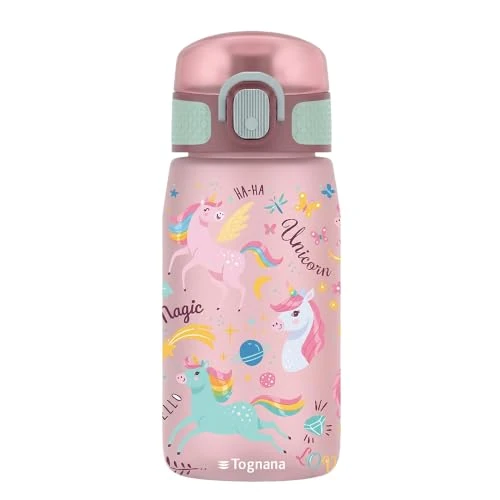 Offerta a tempo: Tognana Meeny, borraccia unicorni 420 ml, tritan, multicolor - 28% da 16.30 € a 11.79 €
