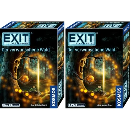 Offerta a tempo: EXIT® - Das Spiel: Der verwunschene Wald (Confezione da 2) - 43% da 27.28 € a 15.64 €
