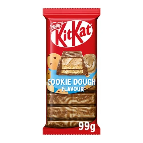 Offerta a tempo: KITKAT Cookie Dough Tavoletta Wafer ricoperta di cioccolato 99g - 24% da 2.49 € a 1.89 €