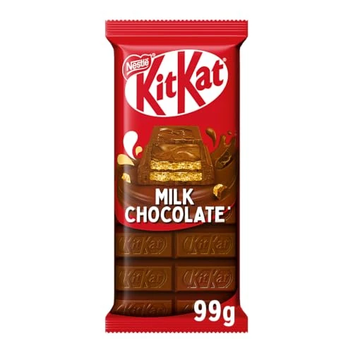 Offerta a tempo: KITKAT Cioccolato al Latte Tavoletta Wafer ricoperta di cioccolato 99g - 24% da 2.49 € a 1.89 €