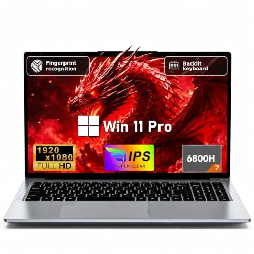 Offre limitée : MITUNTUN PC Portable Gaming 15,6" R7 6800H, 24Go DDR5 RAM, 1To SSD, Win 11 | 8 cœurs/16 threads jusqu’à 4,7 GHz pour multitâche, création de contenu, streaming, jeux légers et productivité. de 731.49 € à 869.99 € (-18.93% de remise)