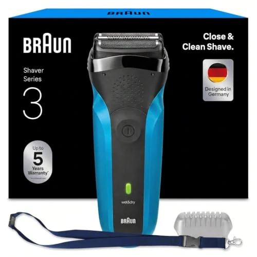 Offerta a tempo: Braun Series 3 Rasoio Elettrico Barba Wet&dry - 41% da 84.99 € a 49.99 €