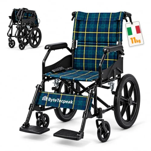 Offerta a tempo: M5 Sedia a Rotelle Pieghevole Leggera verde - 5% da 189.99 € a 180.49 €