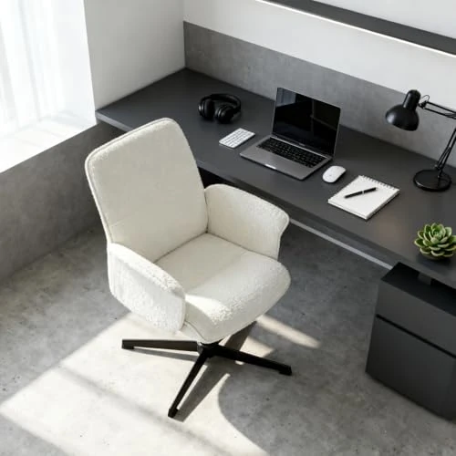 Offerta a tempo: meublescosy Sedia da Ufficio Ergonomica Girevole Regolabile in Altezza - 0.00% da 112.99 € a 112.99 €