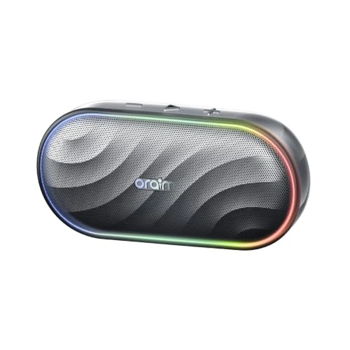 Tijdelijke aanbieding: Draagbare bluetooth-luidspreker, draagbare luidspreker, waterdicht IPX6 | Krachtig stereogeluid, 20 W, RGB-verlichting, Bluetooth 6.0, ondersteuning TF-kaart, waterdicht, IPX6, voor buiten van 99.00 € naar 99.00 € (0.00% korting)