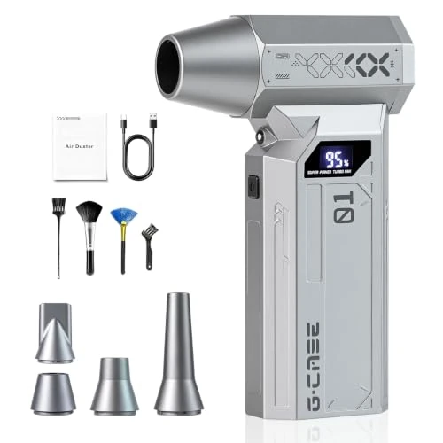 Offre limitée : Redkey Z1 Souffleur à Air Comprimé Électrique 350000 TR/Min | 4 Vitesses Réglables Mini Souffleur sans Fil Puissant avec Lampe LED, Nettoyeur pour PC, Maison, Extérieur, Voiture de 39.99 € à 39.99 € (0.00% de remise)