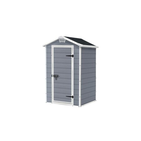 offerta a tempo: keter casetta da giardino manor 4x3, finitura effetto legno graffiato — 19% da 349,00 € a 283,99 €