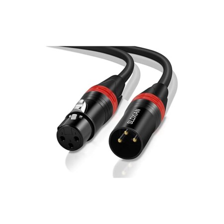 offerta a tempo: sldxian cavo xlr bilanciato microfono professionale, maschio a femmina per mixer — 5% da 14,99 € a 14,24 €