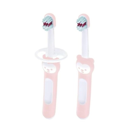 offerta a tempo: mam baby’s brush spazzolino in set da 2, con anello di sicurezza — 31% da 8,99 € a 6,22 €