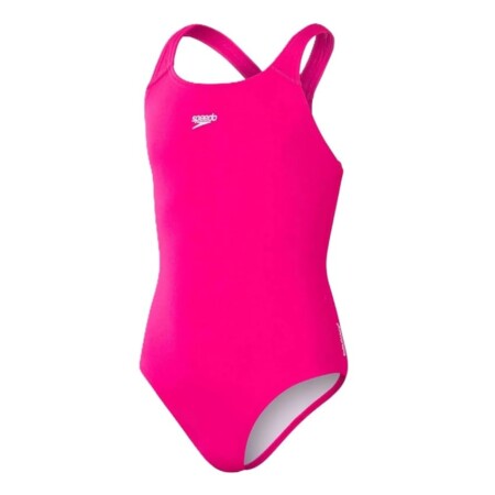 offerta a tempo: speedo eco endurance+ medalist costume intero bambina, electric rosa — 23% da 21,49 € a 16,45 €