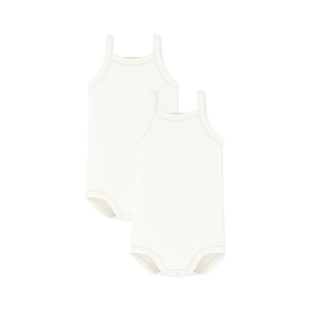 offerta a tempo: petit bateau a01t6, body con spalline (pacco da 2) — 30% da 15,00 € a 10,50 €
