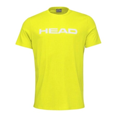 offerta a tempo: head maglietta club basic uomo, giallo — 30% da 20,00 € a 14,00 €