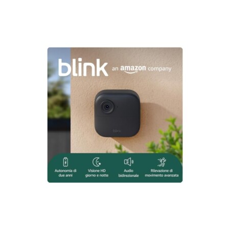 offerta a tempo: nuova videocamera blink (outdoor 4) — 27% da 154,99 € a 112,99 €