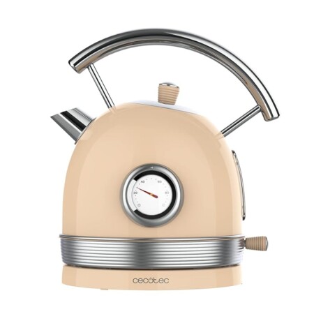 offerta a tempo: cecotec bollitore elettrico thermosense 420 light beige. 1,8 litri — 28% da 49,52 € a 35,90 €