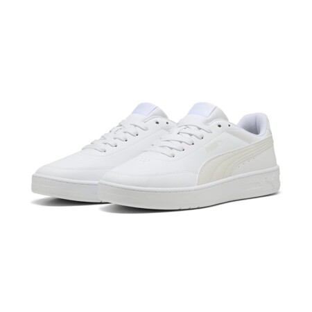 offerta a tempo: puma court classic clean, scarpe da ginnastica unisex adulto — 10% da 49,95 € a 45,08 €