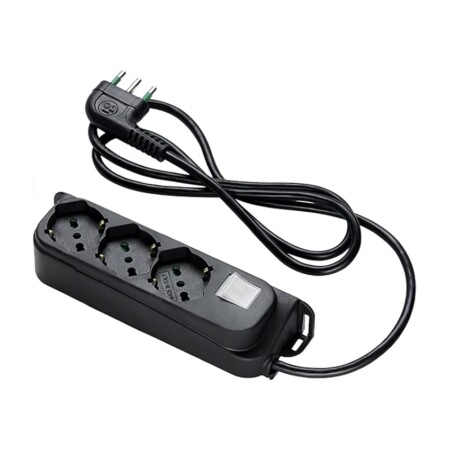 offerta a tempo: fanton ciabatta multipresa con 3 prese — 55% da 10,99 € a 4,99 €