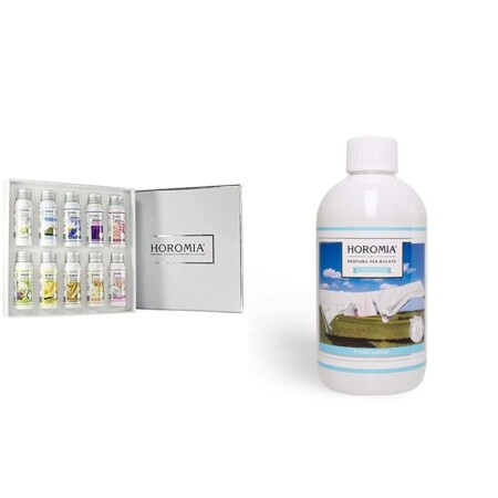 offerta a tempo: horomia horobox silver profuma bucato 10 essenze flaconi impostata — 5% da 65,40 € a 62,08 €