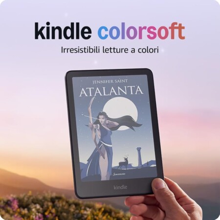 offerta a tempo: kindle colorsoft con schermo a colori e tonalità della luce regolabile — 24% da 269,99 € a 204,99 €