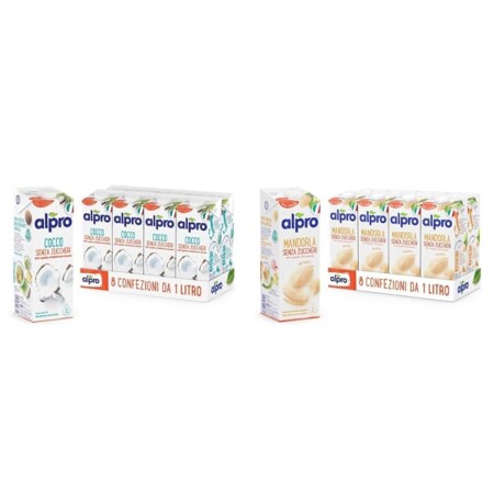 offerta a tempo: alpro senza zuccheri, bevanda al cocco — 38% da 50,31 € a 30,98 €