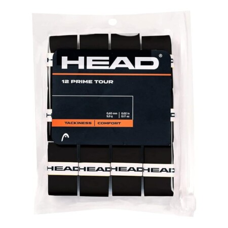 offerta a tempo: head unisex adult 12 prime tour tennis grip band nero, taglia unica — 21% da 25,00 € a 19,69 €