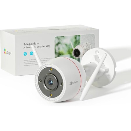 offerta a tempo: ezviz telecamera di sorveglianza con intelligenza artificiale da esterno — 54% da 79,99 € a 36,99 €