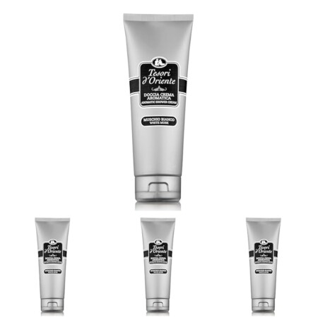offerta a tempo: tesori d'oriente doccia crema muschio bianco, dalle note muschiate e ambrate — 31% da 9,16 € a 6,36 €