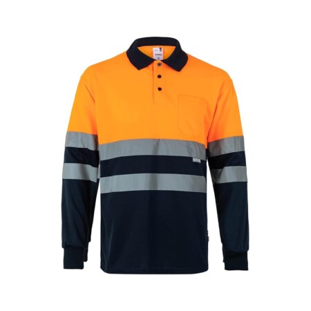 offerta a tempo: velilla 175 polo bicolore alta visibilità, manica lunga (taglie xxl) — 20% da 14,90 € a 11,99 €