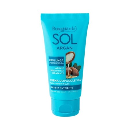 offerta a tempo: bottega verde sol argan crema viso doposole — 38% da 7,99 € a 4,99 €