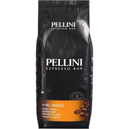 offerta a tempo: pellini n.82 vivace, caffè in grani per espresso 1 kg — 25% da 19,99 € a 14,99 €