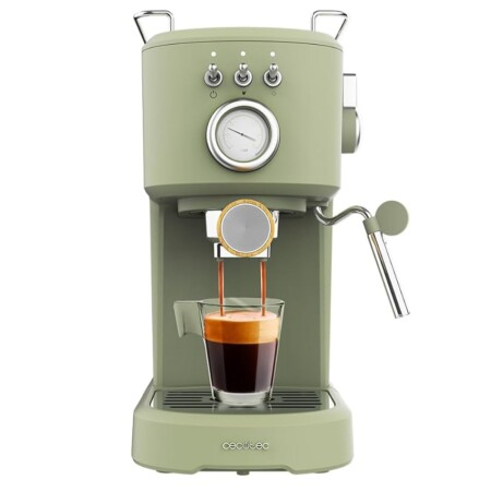 offerta a tempo: cecotec macchinetta per caffè espresso / cappuccino — 44% da 98,90 € a 54,90 €