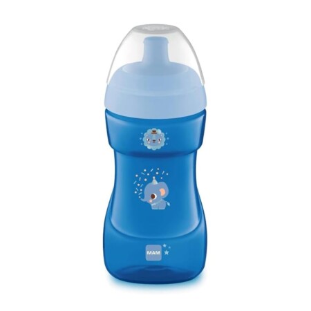 offerta a tempo: mam sports cup tazza di plastica con beccuccio antigoccia, 12+ mesi — 31% da 12,49 € a 8,65 €