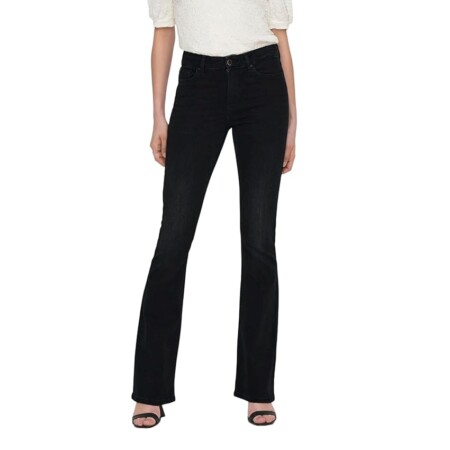 offerta a tempo: only onlblush mid flared dnm tai1099 noos, jeans donna — 26% da 49,99 € a 36,95 €