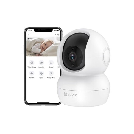 offerta a tempo: ezviz ty2 telecamera da interno wifi ip camera 1080p grandangolare visione notturna — 12% da 24,99 € a 21,99 €
