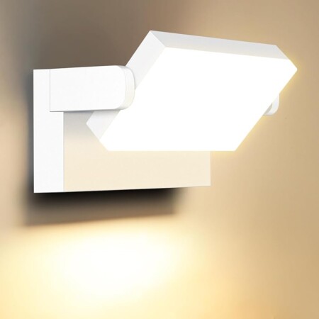 offerta a tempo: ledmo 60w applique da parete led esterno 360° moderno lampade da esterno regolabile — 6% da 69,99 € a 65,79 €