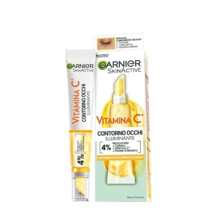 offerta a tempo: garnier skinactive contorno occhi illuminante, vitamina c — 34% da 9,99 € a 6,56 €