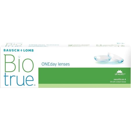 offerta a tempo: biotrue oneday lenti a contatto giornaliere correttive, 30 lenti — 15% da 22,00 € a 18,68 €