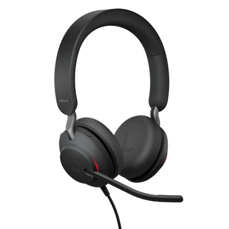 offerta a tempo: jabra evolve2 40 se cuffie stereo cablate con cancellazione del rumore — 34% da 130,79 € a 85,99 €