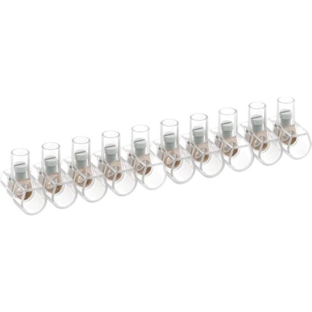 offerta a tempo: arnocanali 100 morsetti unipolari in stecche da 10 poli , 6 mmq — 7% da 19,91 € a 18,44 €