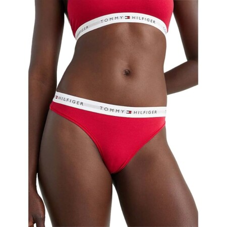 offerta a tempo: tommy hilfiger perizoma donna tanga, rosso (primary red) — 10% da 19,90 € a 17,95 €