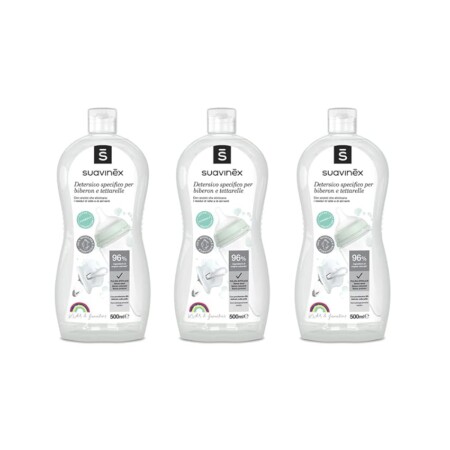 offerta a tempo: suavinex multipack detergente per biberon e tettarelle senza profumo o residui — 28% da 20,70 € a 14,99 €