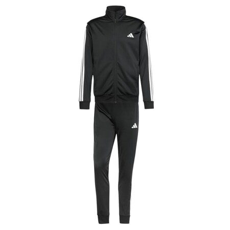 offerta a tempo: adidas uomo sportswear basic 3 stripes tricot tracksuit, tuta da allenamento — 37% da 75,00 € a 46,99 €