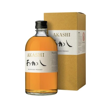 offerta a tempo: akashi blended whisky 500 ml — 13% da 36,99 € a 32,29 €