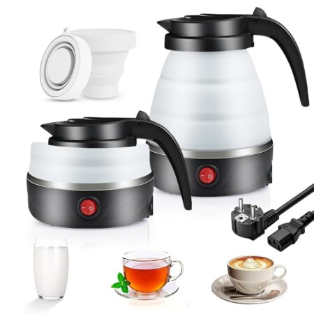 offerta a tempo: bollitore pieghevole portatile — 57% da 21,99 € a 9,49 €