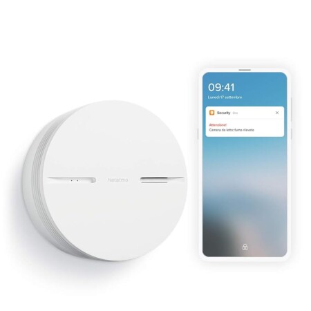 offerta a tempo: netatmo rilevatore di fumo intelligente, allarme fumo — 30% da 99,99 € a 69,99 €