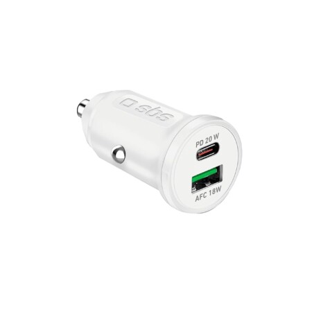 offerta a tempo: sbs caricabatterie auto mini, power delivery 20w — 33% da 14,99 € a 9,99 €