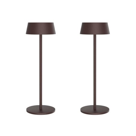 offerta a tempo: k bright 2 pezzi lampada da tavolo, luce calda colore 3000k — 15% da 65,99 € a 55,99 €