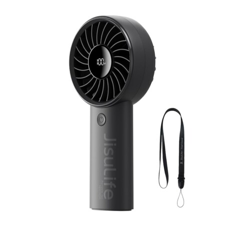 offerta a tempo: jisulife mini ventilatore portatile, ventilatore portatile da 5000 mah — 24% da 24,99 € a 18,99 €