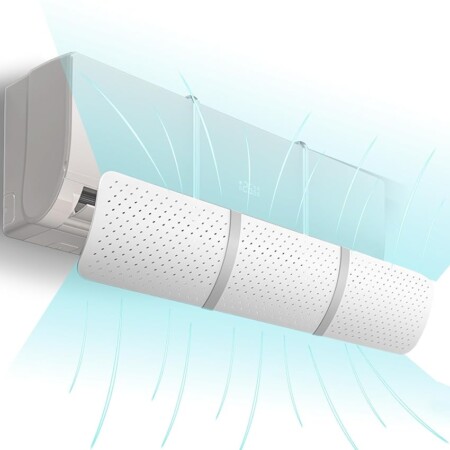 offerta a tempo: wiooni deflettore per condizionatore universale, deflettore aria condizionata per — 35% da 28,89 € a 18,79 €